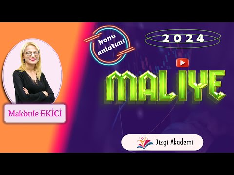 21 ) 2024 Maliye | Kamu Gelirlerinin Sınıflandırılması-1 | Makbule Ekici