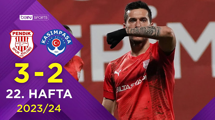 Siltaş Yapı Pendikspor (3-2) Kasımpaşa | 22. Hafta - Trendyol Süper Lig 2023/2024