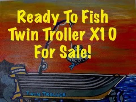 Fishing With Ray Scott - Twin Troller X10 - Two (2) man fishing