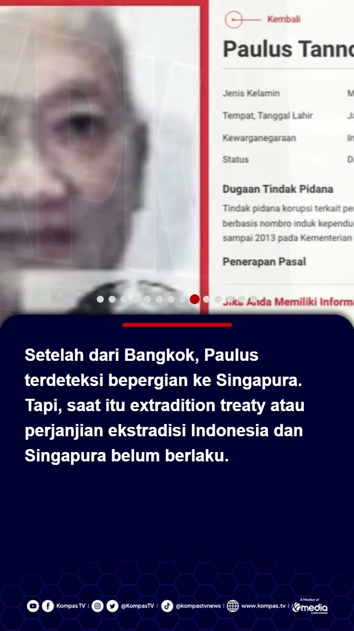 Kronologi Perburuan Buronan KPK Kasus Korupsi E-KTP Paulus Tannos hingga Akhirnya Ditangkap #kpk