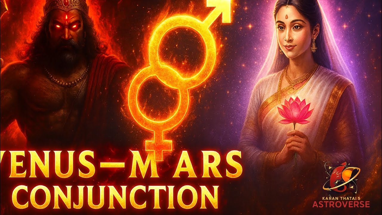 Mars-Venus Conjunction Explained: Love, Career, Marriage & Remedies | Karan Thatai