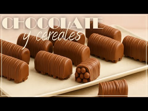 Barritas de Chocolate y Cereales