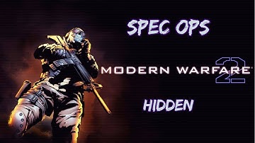 CoD:MW2 :: Spec Ops "Hidden"