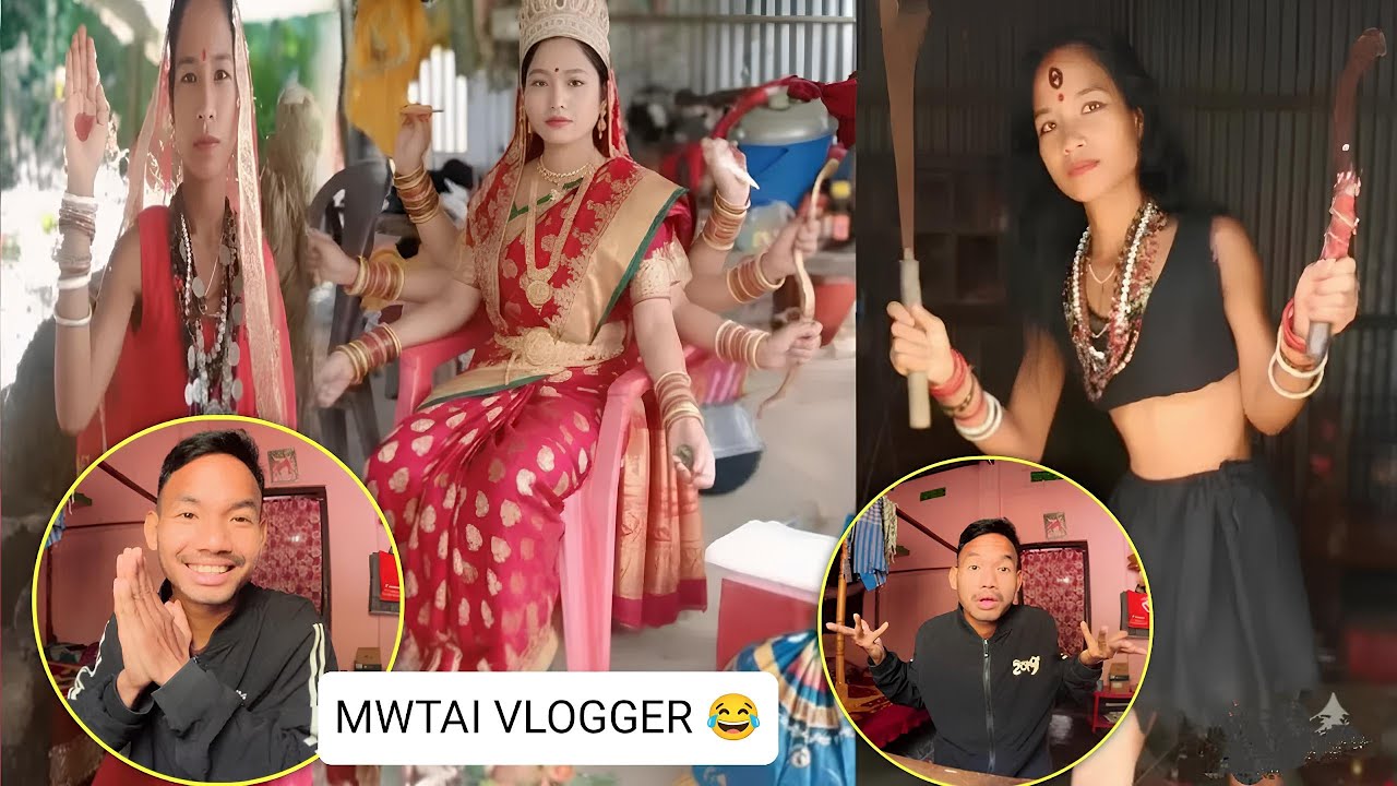 SHANTI LAXMI DEVI THOKAI MWTAI😂TIPRASA ROK FIYOK SEE NAI@REBISUNRIDER