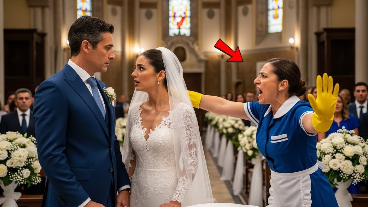 La empleada valiente detuvo la boda del millonario: “Ella solo quiere tu fortuna”