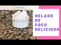 Helado de CoCo Con Sabor a Puerto Rico