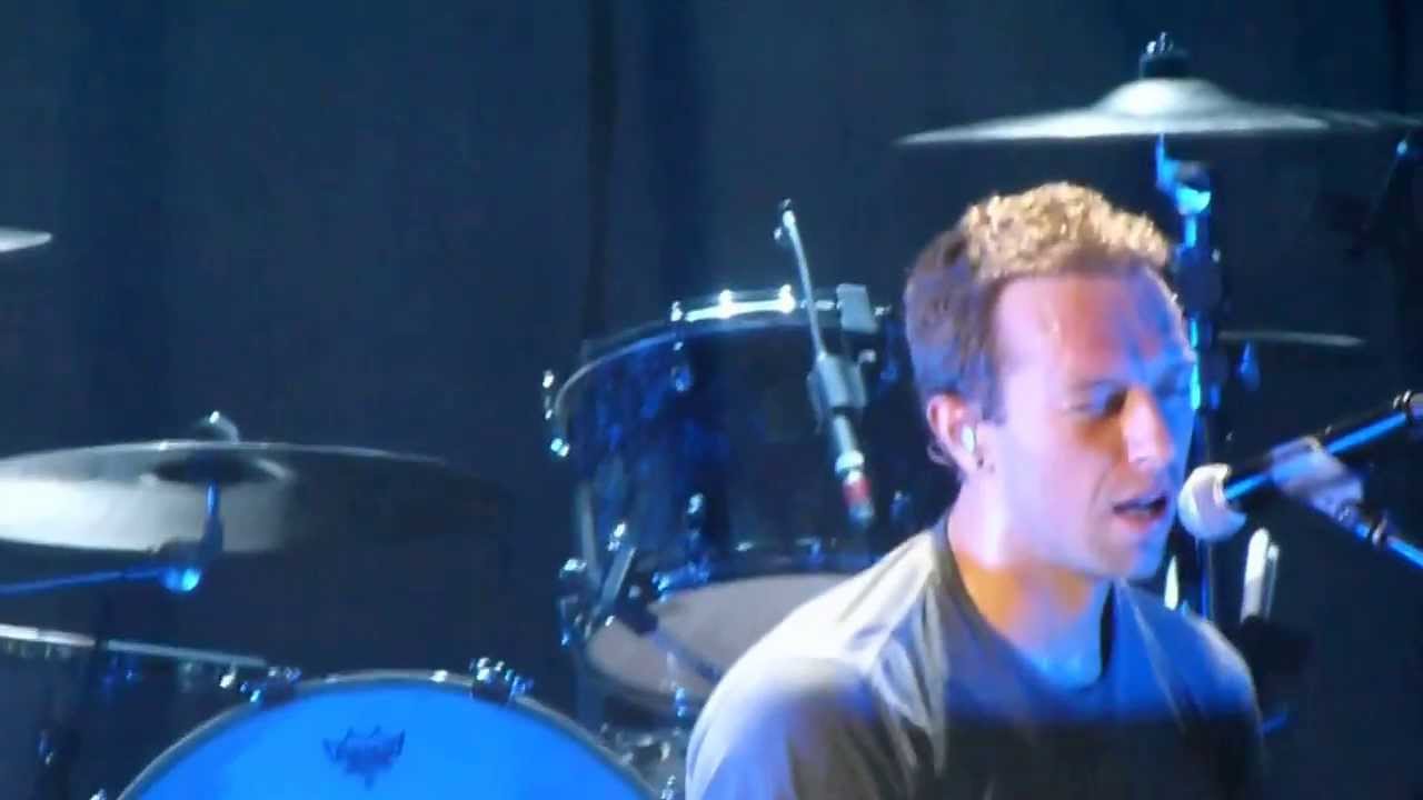 Chris Martin of Coldplay singing White Christmas YouTube