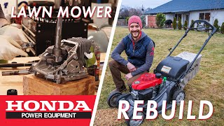 How To Rebuild a Lawn Mower Engine ( Honda GCV160, GCV170, GCV190, GCV200)