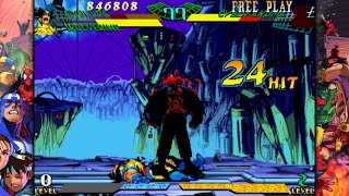 Why Cyber-Akuma S Marvel Vs Capcom Fighting Collection Arcade Clics