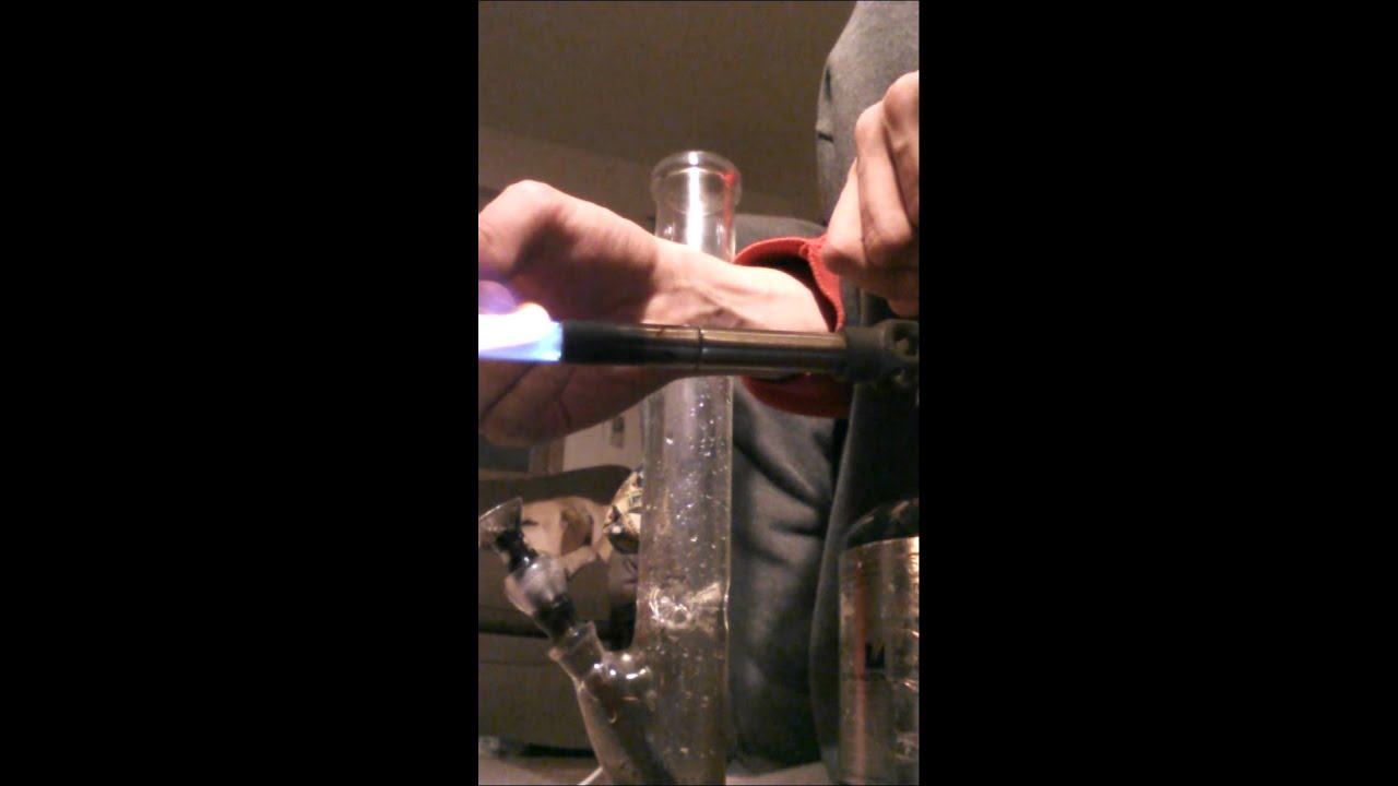 Hash hit with glow rod