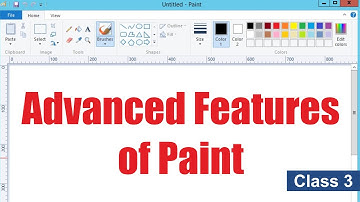 Advanced Features of Paint | CBSE Computer Class 3