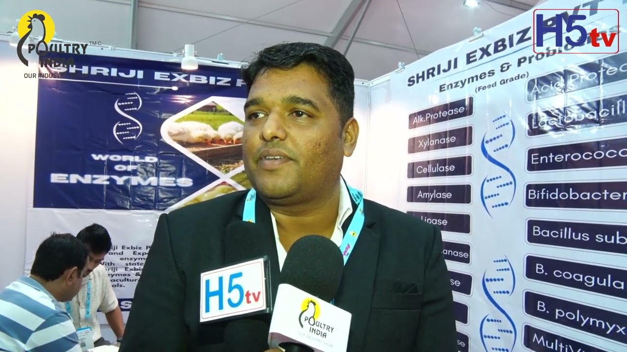 Shrijin Exbiz Pvt Ltd | 17th Edition of Poultry India Expo 2025 at Hitex Hyderabad Telangana | H5tv