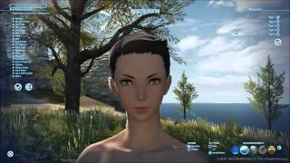FFXIV Hyur Female Midlander Character Creation E2