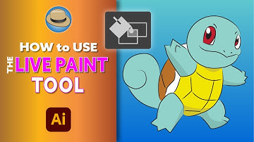 Illustrator Live Paint Tutorial: How to use Live Paint in Adobe Illustrator