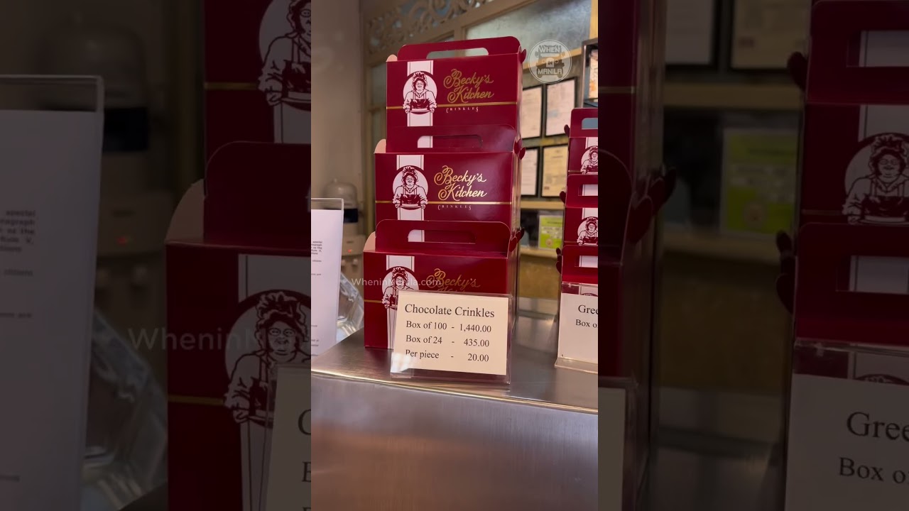Кондитерская Becky's Kitchen | Кондитерская в старинном доме в Маниле