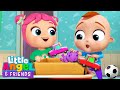 Clean Up Song | Tidy Up Song | Little Angel And Friends Fun Educational Songs