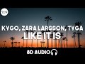 Kygo Zara Larsson Tyga Like It Is 8D Audio mp3