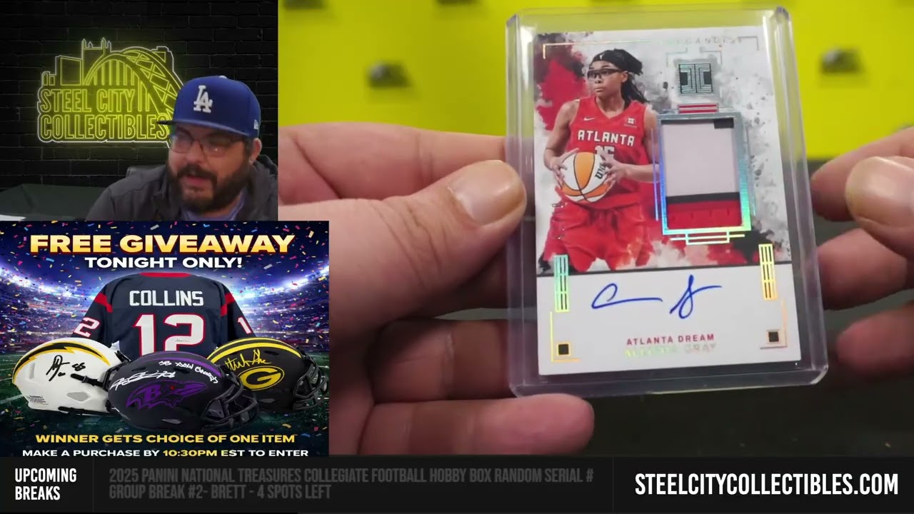 Набор случайных карточек Panini Impeccable WNBA Basketball Hobby Box 2025 года, случайный выпуск ...