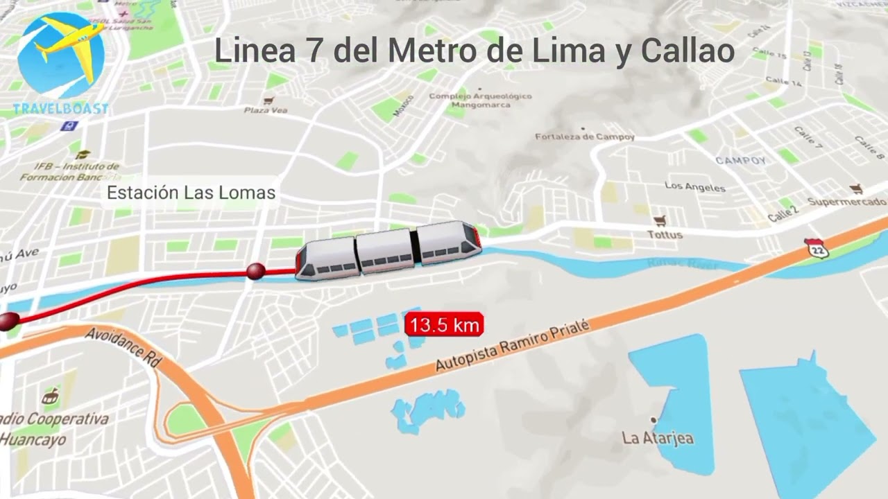 Línea 7 del Metro de Lima   Propuesta