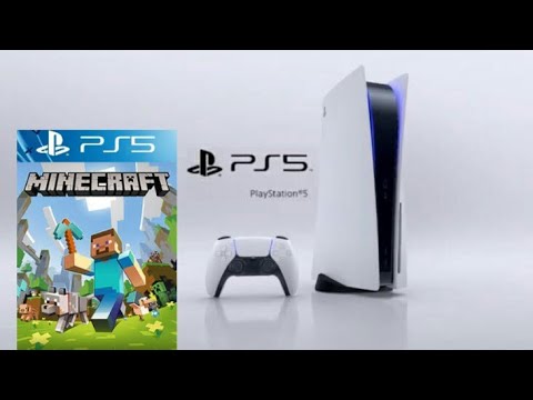 PLAYING MINECRAFT ON PS5 ! OFFICIAL GAMEPLAY !😱 - YouTube