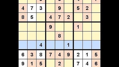 How to Solve The Globe and Mail Sudoku L5 June 21, 2020