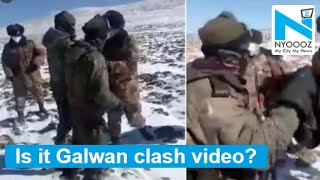 Even as india and china continue to indulge in military diplomatic
talks de-escalate border tensions.a new undated video showing indian
soldiers pushi...