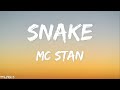 MC STΔN - SNAKE (LYRICS) Mp3 Song