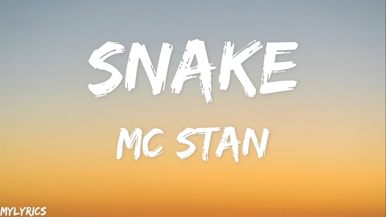 Trending #mcstan #lyricalCloud MC-STAN Snake Song Lyrics Full Moon