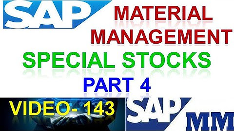 How to Configure special stock in Material Management | Material Management in Sap | DK TECHNOLOGIES