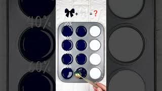 "From Deep Navy to Bright Blue: Watch These Color Transformations!" 😎🎨 #colormixing #colormix
