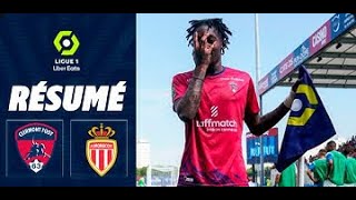 Clermont vs AS Monaco 2-4 | Ligue 1 2023 | Resume