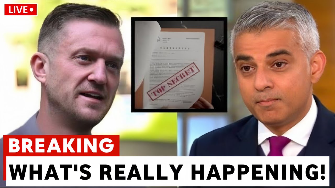1 MIN AGOTommy Robinson LEAKS Sadiq Khan’s S£CRET Plan to Cover This