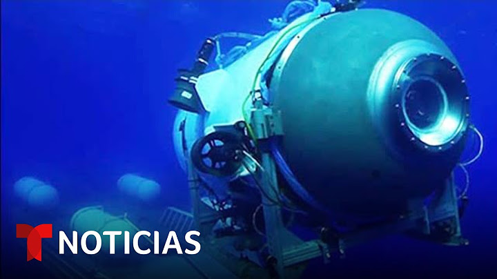 Nuevos detalles sobre los sonidos detectados en la búsqueda del sumergible desaparecido