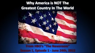 Why America Is NOT The Greatest Country In The World