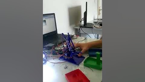 Renklerine Göre Malzeme İstifleyen Robot Kol Tasarımı