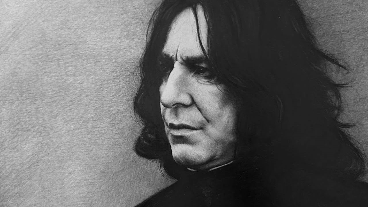 Severus Snape | Realistic Pencil Art