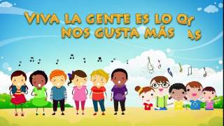 Video thumbnail of "Los Niños Del Sol - Viva la Gente (Letra)"