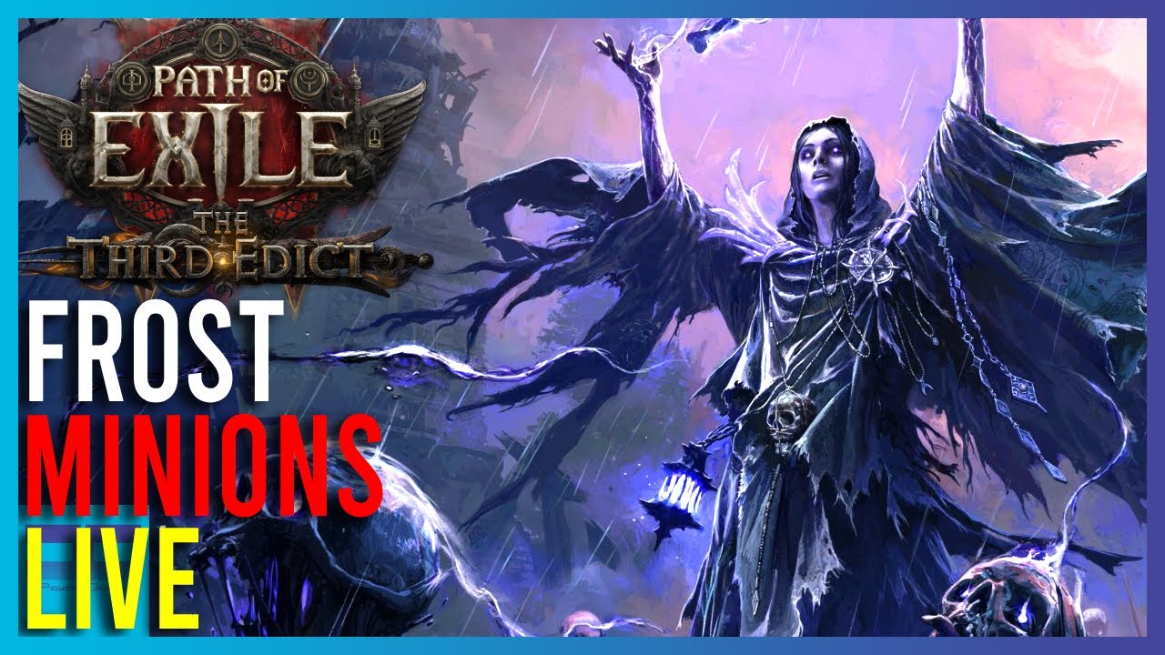Path Of Exile 2 : The Third Edict - LIVE! | Lich Minions - YouTube