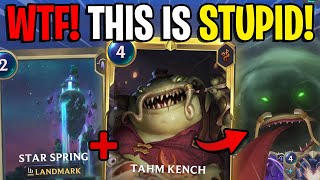 This Deck WINS BY DOING NOTHING! Soraka & Tahm Kench Healing - Legends of Runeterra