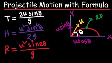 Introduction to Projectile Motion - Formulas and Equations
