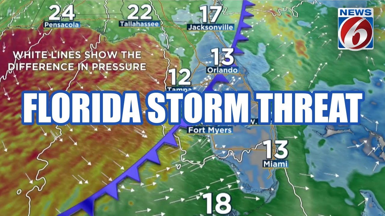 Strong gusty winds, rain possible ahead of freezing cold in Central ...