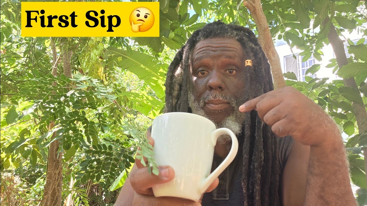 First Time Drinking Morimga Leaf Tea🌿 Honest Taste Test 