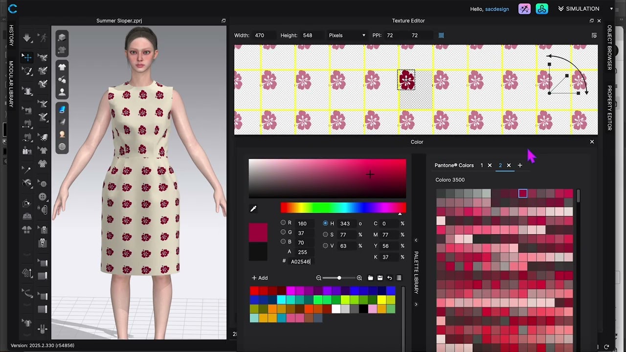 Урок по созданию повторяющегося рисунка на ткани CLO 2025 — обновленная инструкция по изготовлени...