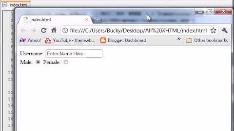 XHTML and CSS Tutorial   41   Check Boxes & Radio Buttons