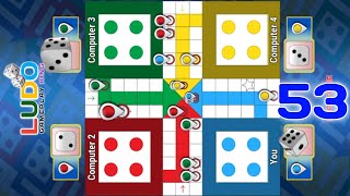 Ludo game - 053 - Ludo King 4 Player Rush Mode Gameplay - Ludo King #ludoking #ludo #ludosuperstar screenshot 4