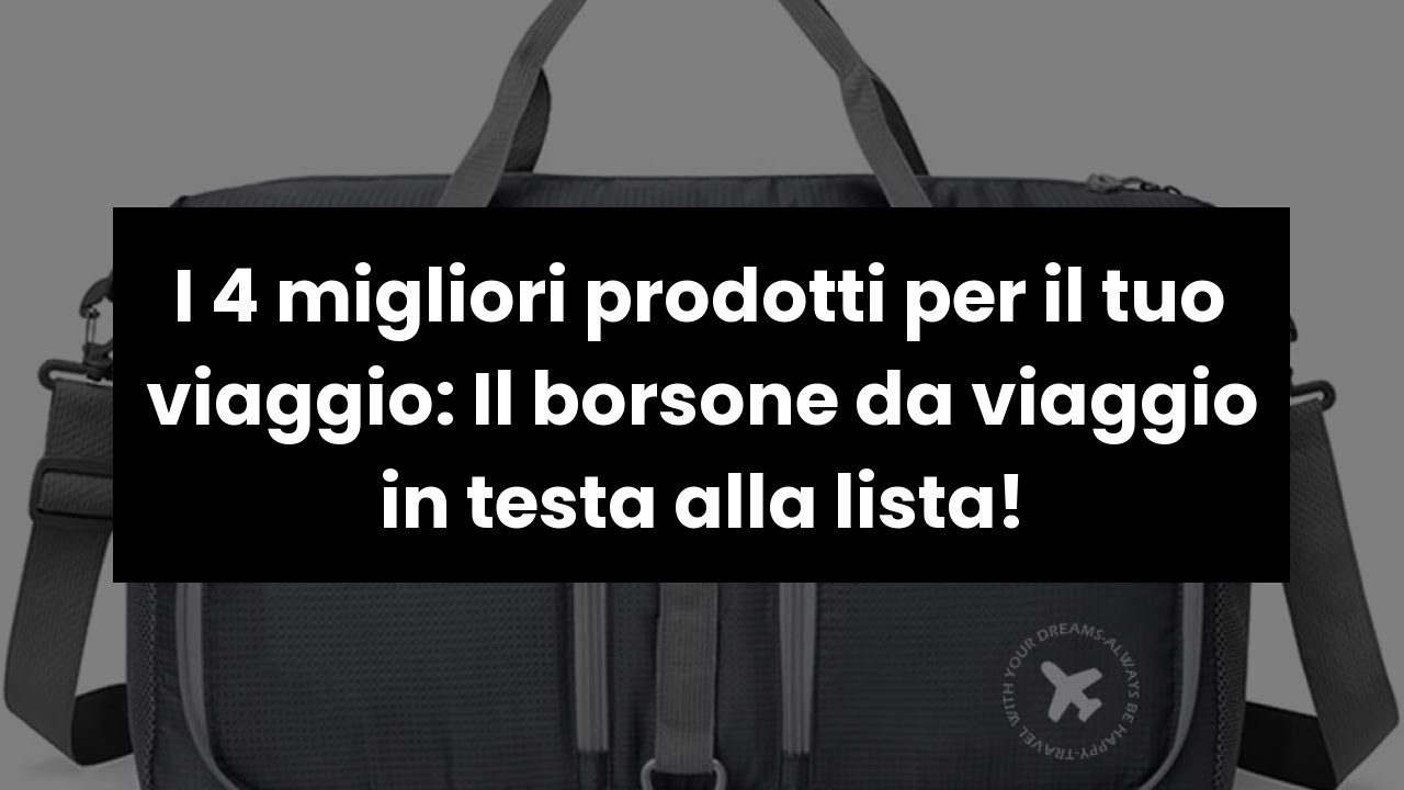 BORSONE DA VIAGGIO