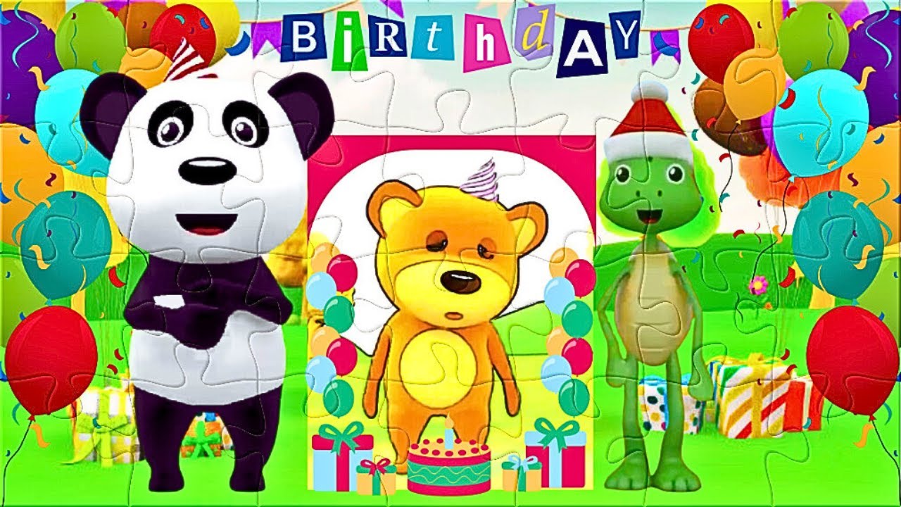 Aram Sam Sam Birthday Cheer Hip Hip Horaay | HeyKids Puzzle Game