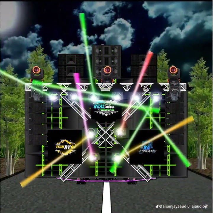 ANIMASI SOUND SISTEM REAL PRO AUDIO🤩||13 DETIK FULL NYENI