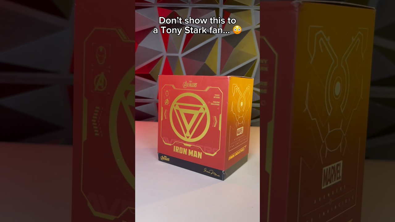 Stark Industries Earphones with metal case  