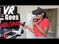 When VR Gaming Goes Wrong | Oculus Rift S